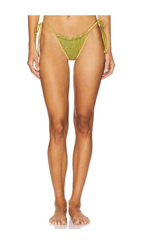 Lio Bikini Bottom in Green. - size S (also in XL, XS) - ASTA RESORT - Modalova
