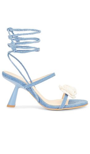 Kendra Bloom Denim Sandal in Blue. - size 35 (also in 36, 38) - ALOHAS - Modalova