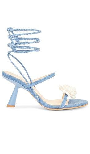 Kendra Bloom Denim Sandal in . Size 36 - ALOHAS - Modalova