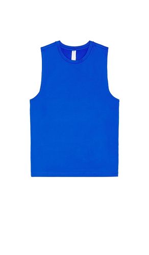 Conquer Reform Crewneck Short Sleeve Tank in Blue. - size L (also in M, S) - alo - Modalova