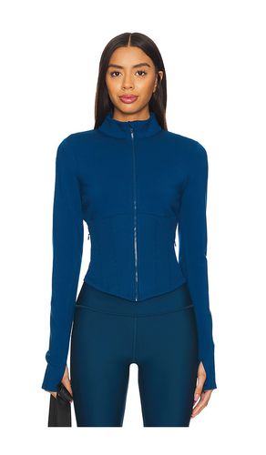 Airbrush Corset Full Zip Jacket in Royal. - size M (also in S, XS) - alo - Modalova