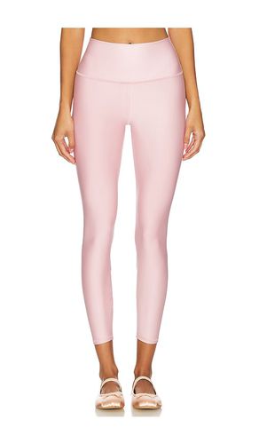 High-waist airlift legging en color rosado talla L en - Pink. Talla L (también en M, S) - alo - Modalova