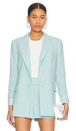 Justine Roll Cuff Blazer in Teal. - size 12 (also in 2) - Alice + Olivia - Modalova