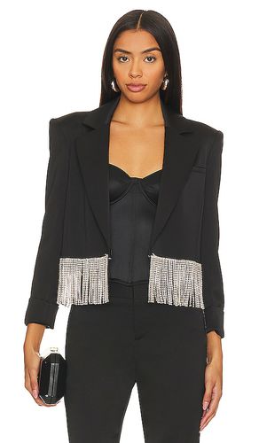 Shan Cropped Fringe Blazer in . - size 10 (also in 12) - Alice + Olivia - Modalova