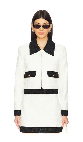 Topher Jacket in Ivory. - size L (also in M, S, XL, XS) - Alice + Olivia - Modalova