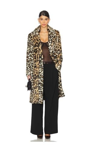 Nicholas Oversized Faux Fur Coat in Brown. - size L (also in M, S) - Alice + Olivia - Modalova