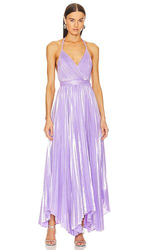 Arista Sleeveless Pleated Maxi Dress in Lavender. - size 0 (also in 8) - Alice + Olivia - Modalova