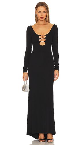 Vestido largo cutot kalena en color talla 0 en - Black. Talla 0 (también en 10, 12, 14, 2, 6, 8) - Alice + Olivia - Modalova