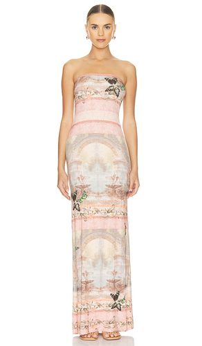 Delora Strapless Maxi Dress in Rose. - size 0 (also in 10, 12, 6, 8) - Alice + Olivia - Modalova