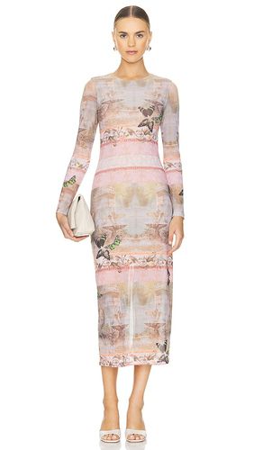 Delora Midi Dress in Rose. - size 0 (also in 10, 12, 4, 6, 8) - Alice + Olivia - Modalova