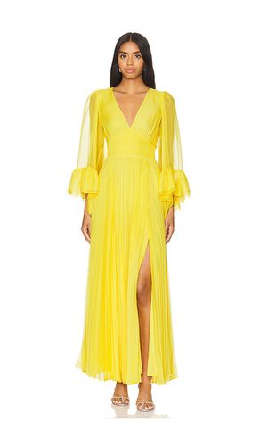 Selene Maxi Dress in Yellow. - size 0 (also in 2) - Alice + Olivia - Modalova