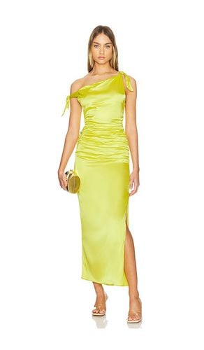 Vestido midi marilla en color amarillo talla 0 en - Yellow. Talla 0 (también en 10, 12, 2, 4, 6, 8) - Alice + Olivia - Modalova