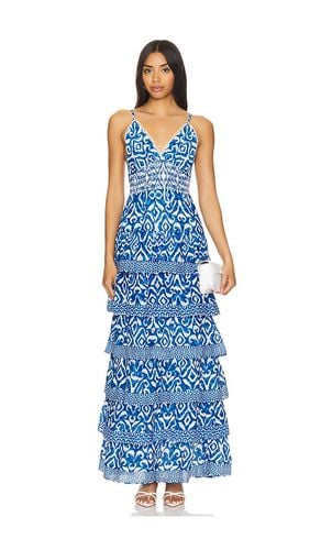 Imogene Tiered Maxi Dress in Blue. - size 12 (also in 6, 8) - Alice + Olivia - Modalova