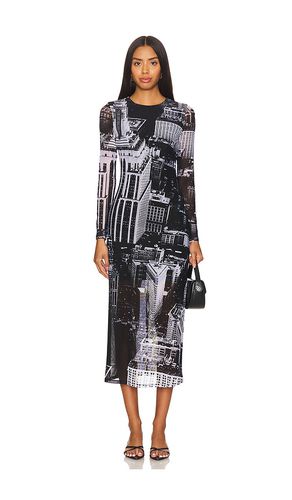 Delora Midi Dress in Black. - size 0 (also in 10, 2, 4, 6, 8) - Alice + Olivia - Modalova