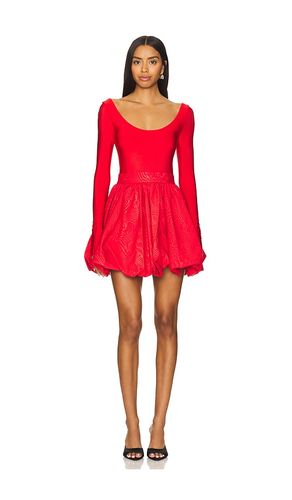 Chara Ballet Mini Dress in Red. - size 0 (also in 2) - Alice + Olivia - Modalova