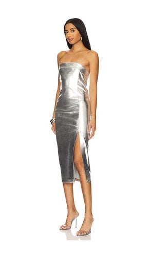 Kelly Midi Dress in Metallic . - size 0 (also in 10, 2, 4, 6, 8) - Alice + Olivia - Modalova