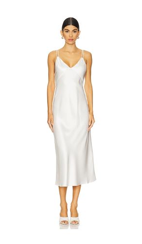 Kiro V Neck Slip Dress in White. - size 0 (also in 10, 12, 2, 4, 6, 8) - Alice + Olivia - Modalova