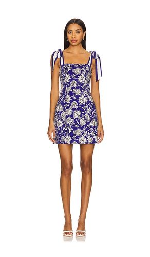 Maryann Tie Shoulder Dress in Blue. - size 0 (also in 2, 4, 6, 8) - Alice + Olivia - Modalova