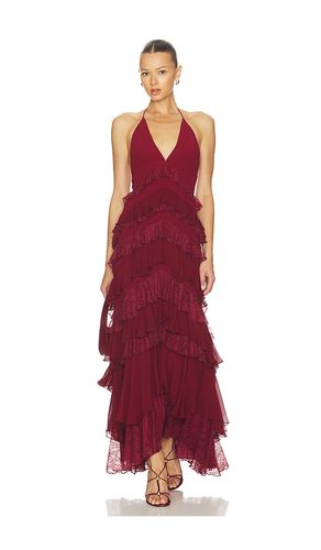 Liana Ruffle Maxi Dress in Red. - size 2 (also in 6, 8) - Alice + Olivia - Modalova