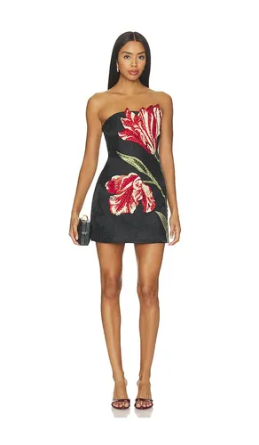 Katia Embellished Strapless Lantern Mini Dress in Black. - size 10 (also in 4, 8) - Alice + Olivia - Modalova
