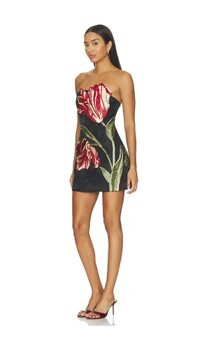 Katia Embellished Strapless Lantern Mini Dress in Black. - size 10 (also in 4, 8) - Alice + Olivia - Modalova