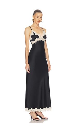 MAXI-SLIP-DRESS MIT HOHEM SCHLITZ UND SPITZENBESATZ in . Größe 2. Also in 4, 6, 8 - Alice + Olivia - Modalova