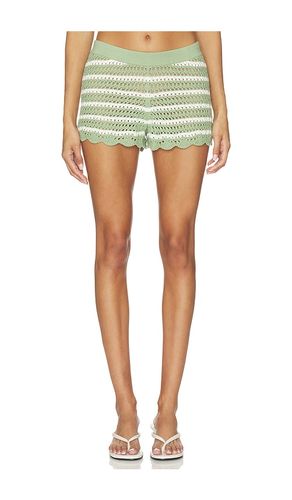 Bobbi Pointelle Pull On Short in ,White. - size XS (also in S, XL) - Alice + Olivia - Modalova