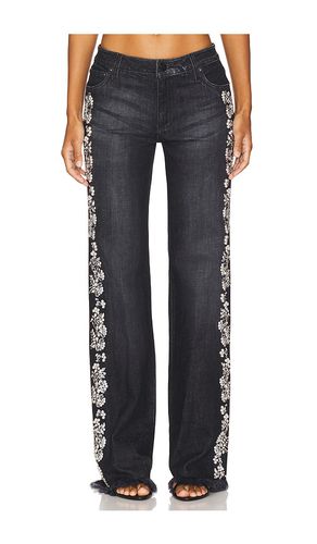 Roxie Embellished Jean in Black. - size 24 (also in 25, 26, 27, 28, 29, 30, 31) - Alice + Olivia - Modalova