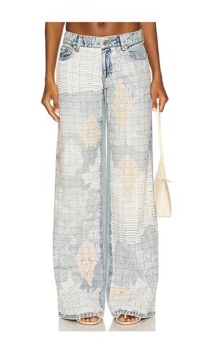 Trish Baggy Jean in Blue. - size 25 (also in 26, 27, 30) - Alice + Olivia - Modalova