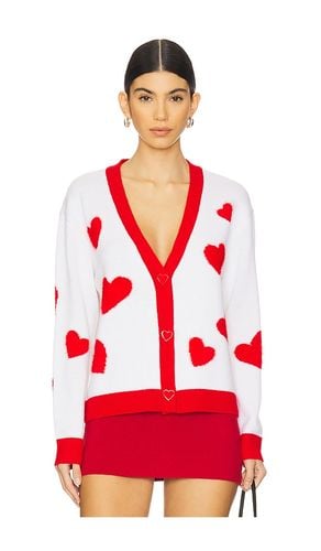 Bradley Short Cardigan in White,Red. - size L (also in M, S, XS) - Alice + Olivia - Modalova