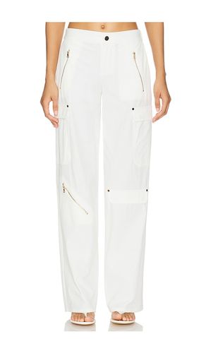Milo High Rise Balloon Leg Cargo Pant in White. - size 0 (also in 12, 4) - Alice + Olivia - Modalova