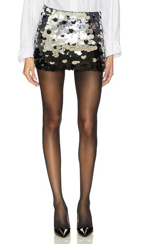 Rubi Embell Lr Micro Skirt in Metallic . - size 10 (also in 12, 14) - Alice + Olivia - Modalova