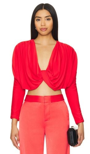 Elda Cropped Top in Red. - size S (also in XS) - Alice + Olivia - Modalova