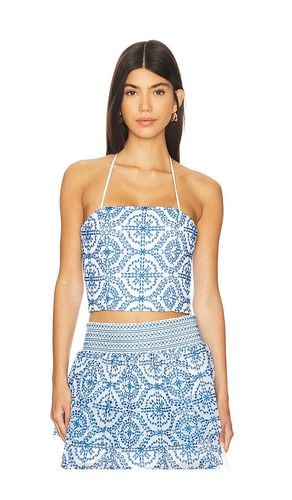 Ceresi Tie Halter Bandeau Top in Royal. - size 10 (also in 12, 4, 8) - Alice + Olivia - Modalova