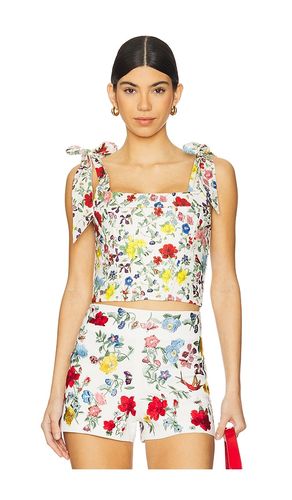 Clara Bow Strap Bustier in White. - size 0 (also in 12, 2, 6, 8) - Alice + Olivia - Modalova