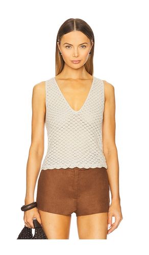 Annalise Tank in Light Grey,Neutral. - size L (also in M, S) - Alice + Olivia - Modalova
