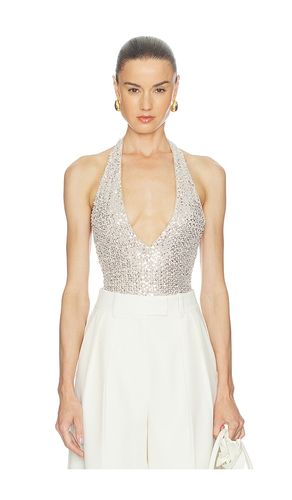 Pippa Sequin Bodysuit in . Taglia L. Also in XL - Alice + Olivia - Modalova