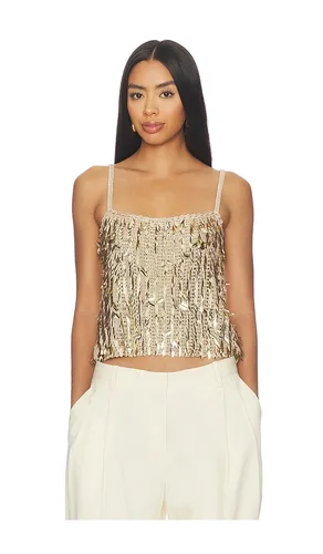 Nicolette Allover Sequin Tank in . Size L. Also in M, S - Alice + Olivia - Modalova