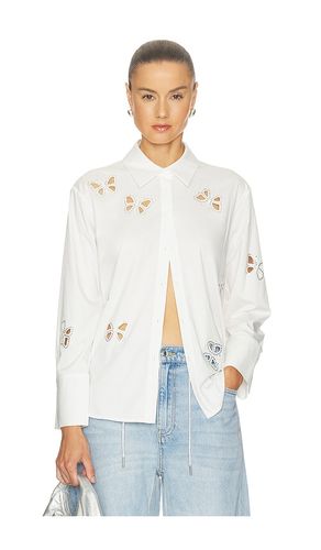 BUTTON-DOWN-BLUSE FINELY in . Größe M. Also in S, XS - Alice + Olivia - Modalova