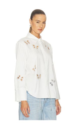 BUTTON-DOWN-BLUSE FINELY in . Größe M. Also in S, XS - Alice + Olivia - Modalova
