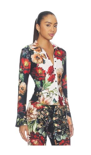 Freya Fitted Nipped Waist Button Down Top in . Size M. Also in S, XS - Alice + Olivia - Modalova