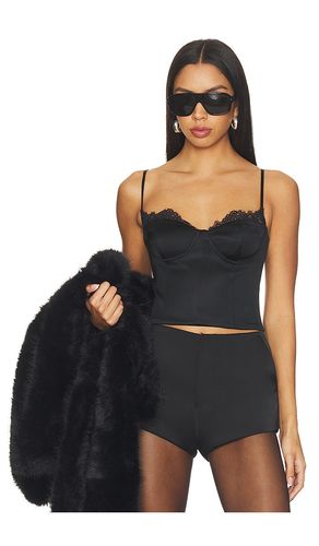 Nila Cutaway Lace Seamed Corset Top in . Größe 0. Also in 10, 2, 4, 6, 8 - Alice + Olivia - Modalova