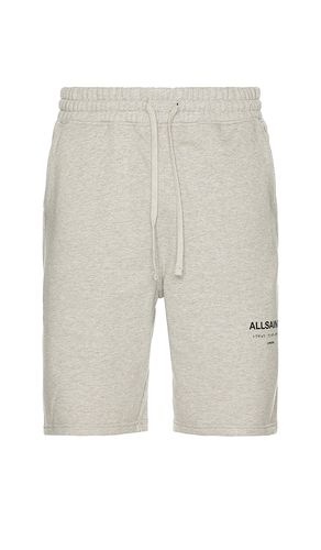 Underground Sweatshorts in Light Grey. - size L (also in M, XL/1X) - ALLSAINTS - Modalova