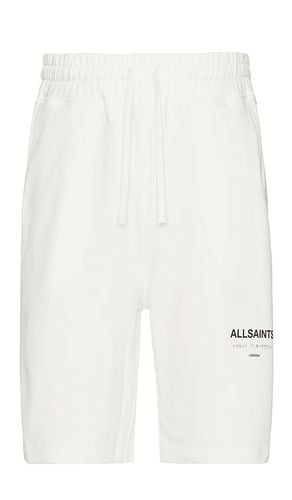 Underground Sweat Short in White. - size M (also in L, S, XL/1X, XXL/2X) - ALLSAINTS - Modalova