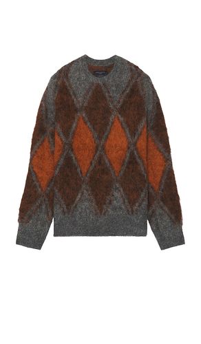 Mord Crewneck Sweater in Brown. - size L (also in M, S) - ALLSAINTS - Modalova