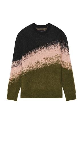 Sirus Crewneck Sweater in Olive. - size L (also in M, S, XL/1X) - ALLSAINTS - Modalova