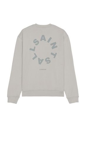 Tierra Crew Neck Sweatshirt in Grey. - size M (also in S) - ALLSAINTS - Modalova