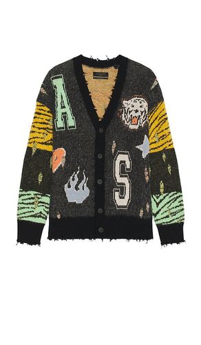 Akki Patch Cardigan in . Taglia S - ALLSAINTS - Modalova