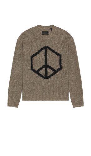 Message Crew Neck Sweater in Grey. - size L (also in M, S, XL/1X) - ALLSAINTS - Modalova