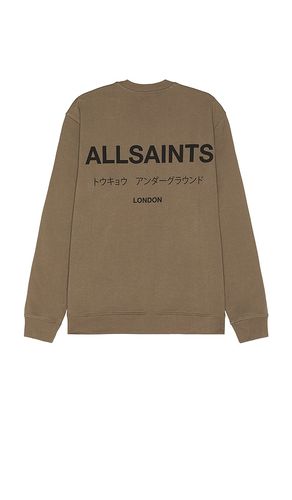 Underground Crew in Taupe. - size M (also in XL/1X) - ALLSAINTS - Modalova